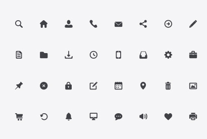 32个网页图标psd文件